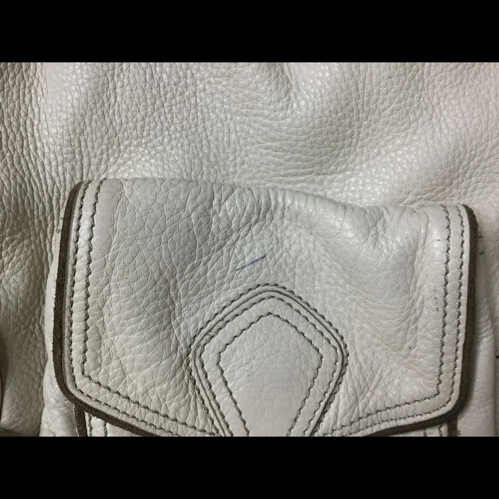 Marc by Marc Jacobs Light Gray Leather Hobo Bag